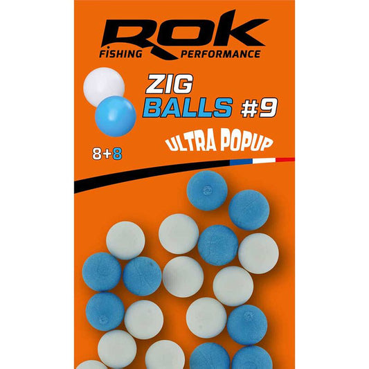 Zig Ball Ultra Pop Up – Rock Fishing | Bouillette Flottante Ultra-Légère pour Zig Rig