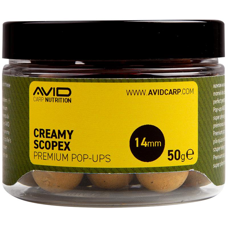 Pop Ups Creamy Scopex 14mm 50g