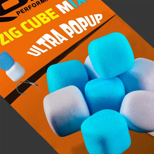 Zig Cube Mix – Ultra Pop Up Rock Fishing | Bouillettes Flottantes Multi-Couleurs pour Zig Rig