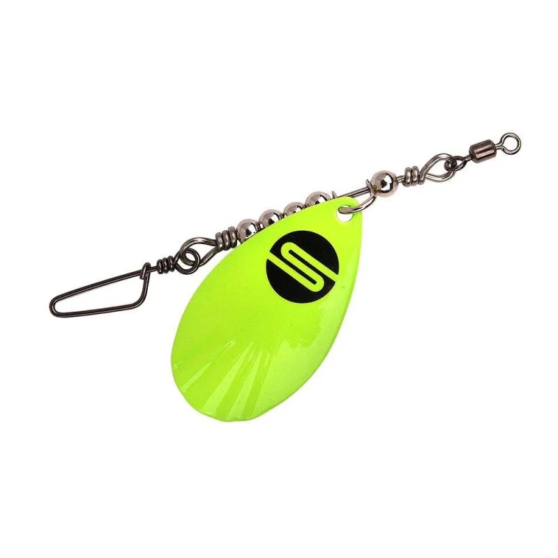 Trolling Blades Lime – SPRO | Palettes Vibrantes pour Pêche aux Carnassiers