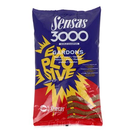 Amorce Sensas 3000 – Mélange Haute Performance pour la Pêche au Coup