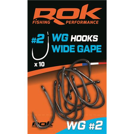 Hameçons Wide Gap ROK Fishing – Modèle Universel Haute Performance
