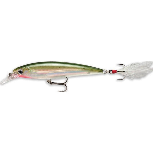 Leurre Dur Rapala X-Rap XR10 OG 10cm – Minnow Suspending Ultra Réaliste pour Carnassiers