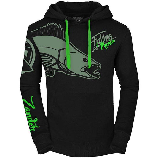 Sweat Hoodie Fishing Mania Zander – Sweat pêche & lifestyle pour passionnés